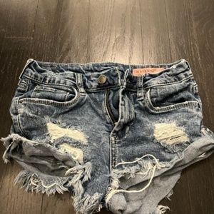 jean shorts